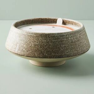 Anthropologie patchouli wood citronella candle, NEW!